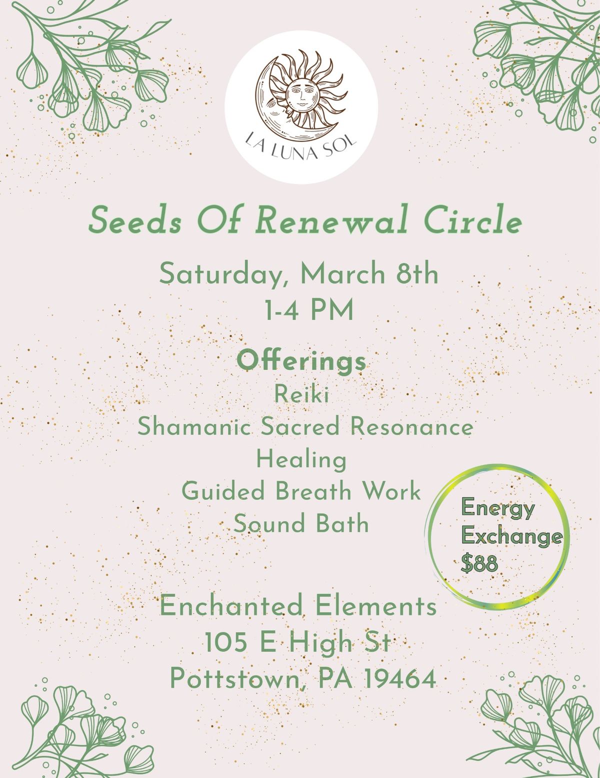 Seeds Of Renewal Circle 