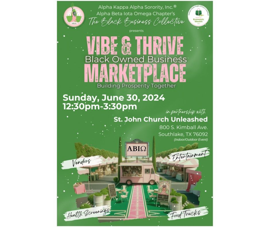 Vibe and Thrive Black Business Marketplace