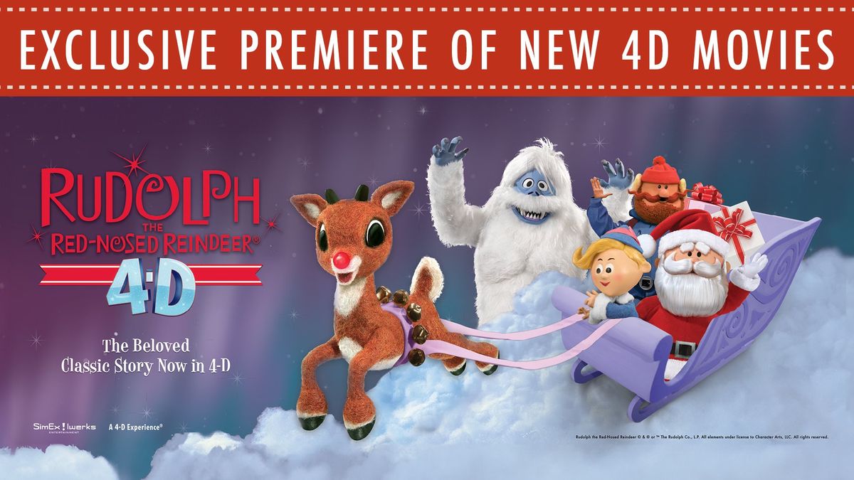 Rudolph the Red-Nosed Reindeer 4D Movie Premiere