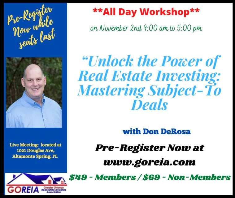 "Mastering Creative Real Estate: Unleash the Power of Subject To and Wrap-Around Mortgages"