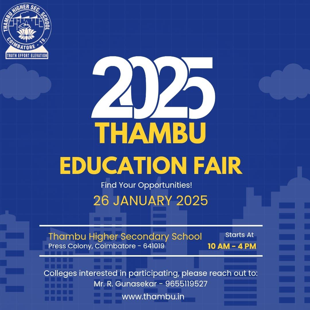 Thambu Education Fair 2025