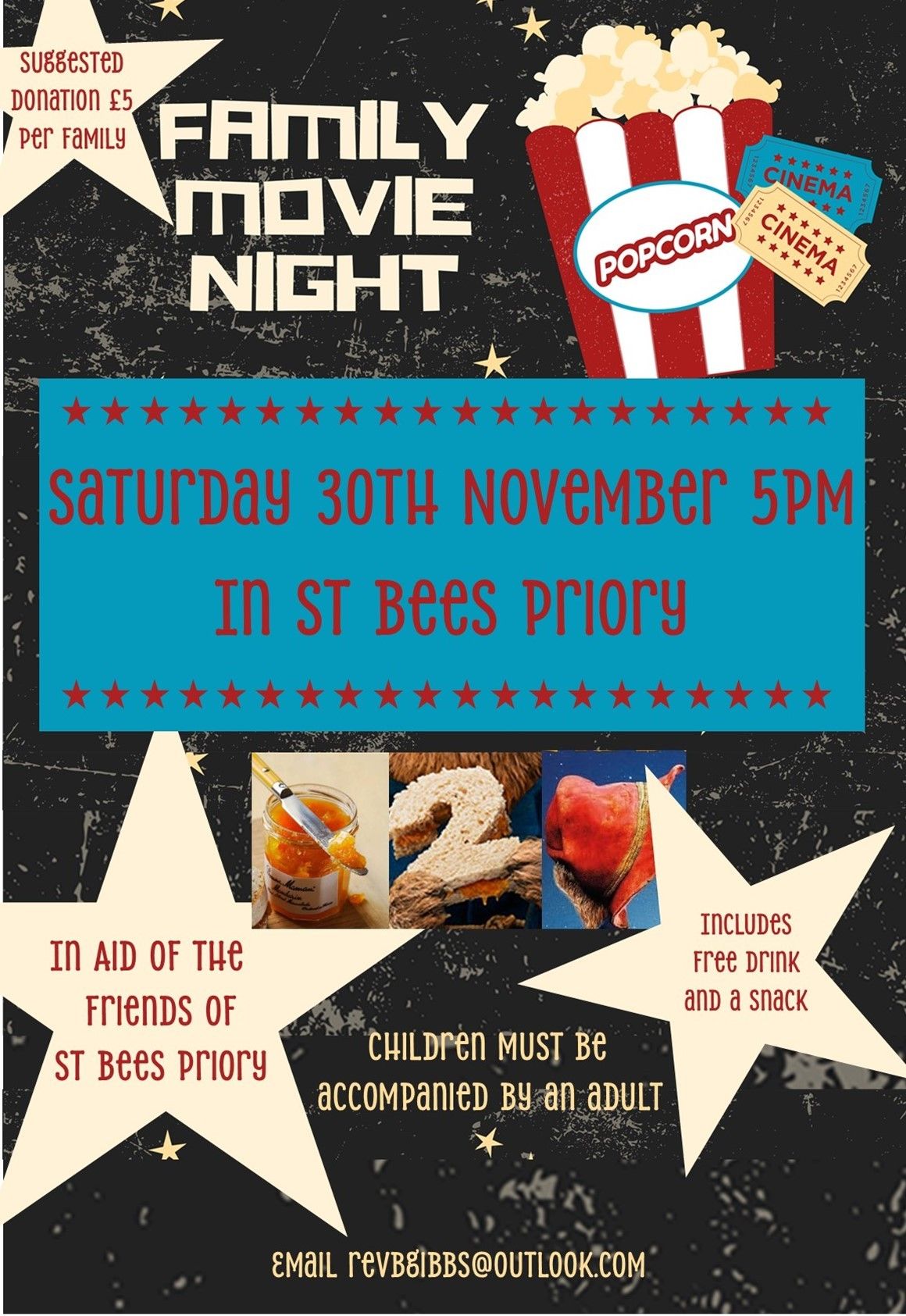 Friends of the Priory Family Film Night