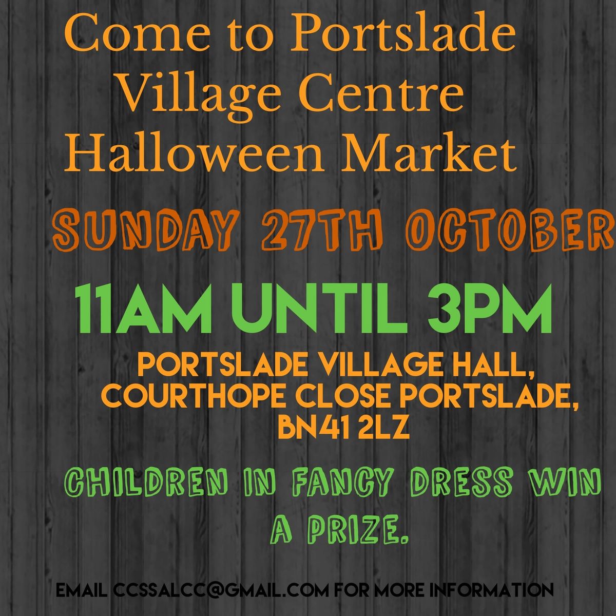 Portslade Village Hall Market