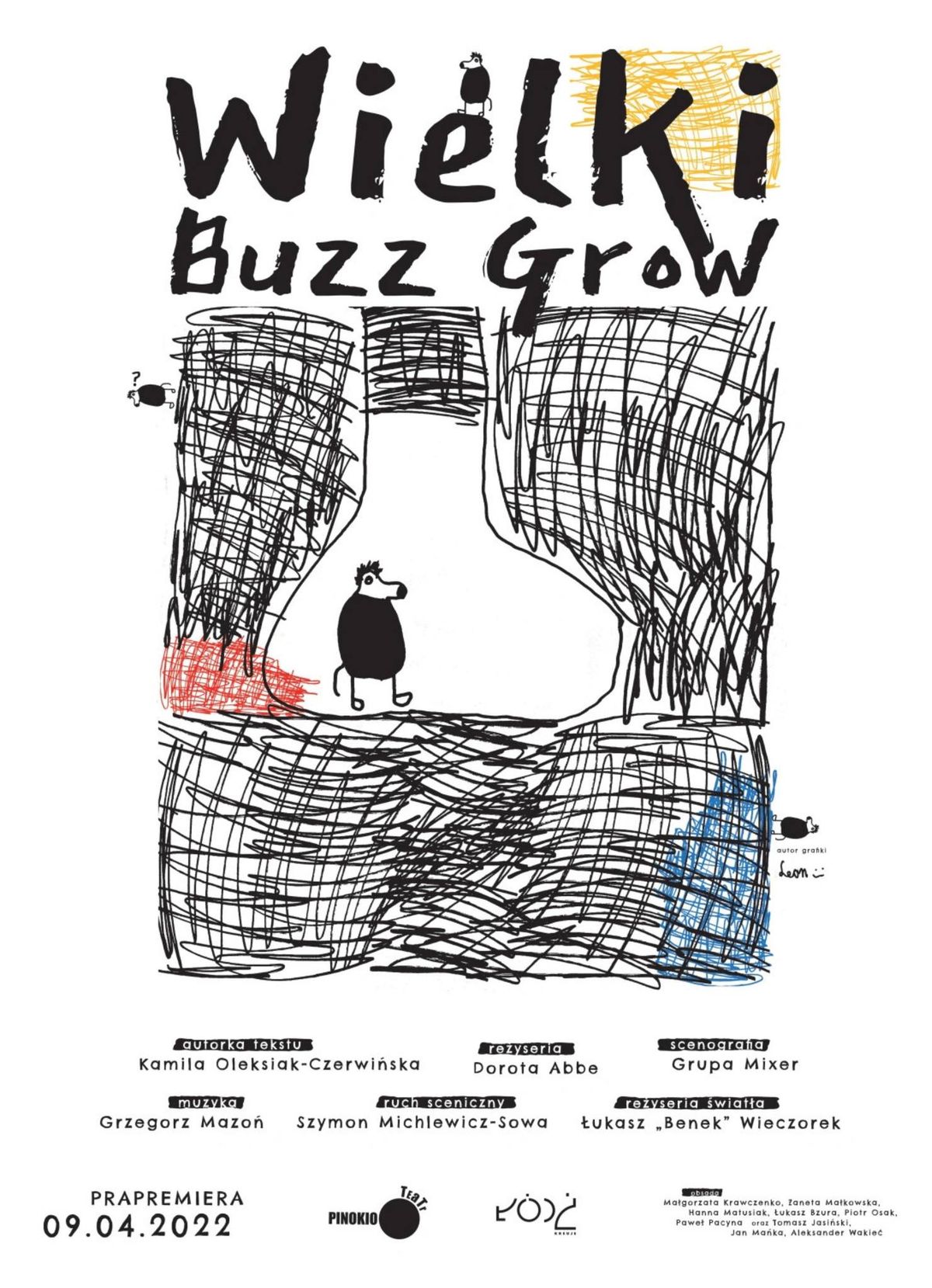 "Wielki BuzzGrow" W Teatrze Pinokio w \u0141odzi