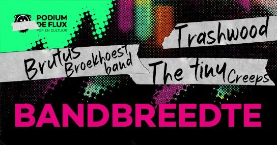 BANDBREEDTE | Trashwood, The Tiny Creeps & Brutus Broekhoest Band