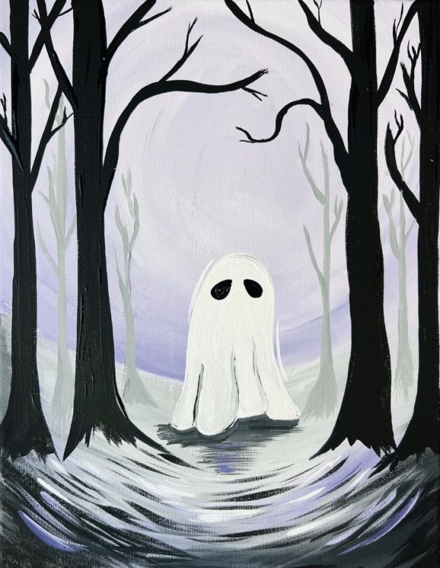 "Ghost of the Forest" In-Studio Paint Party!