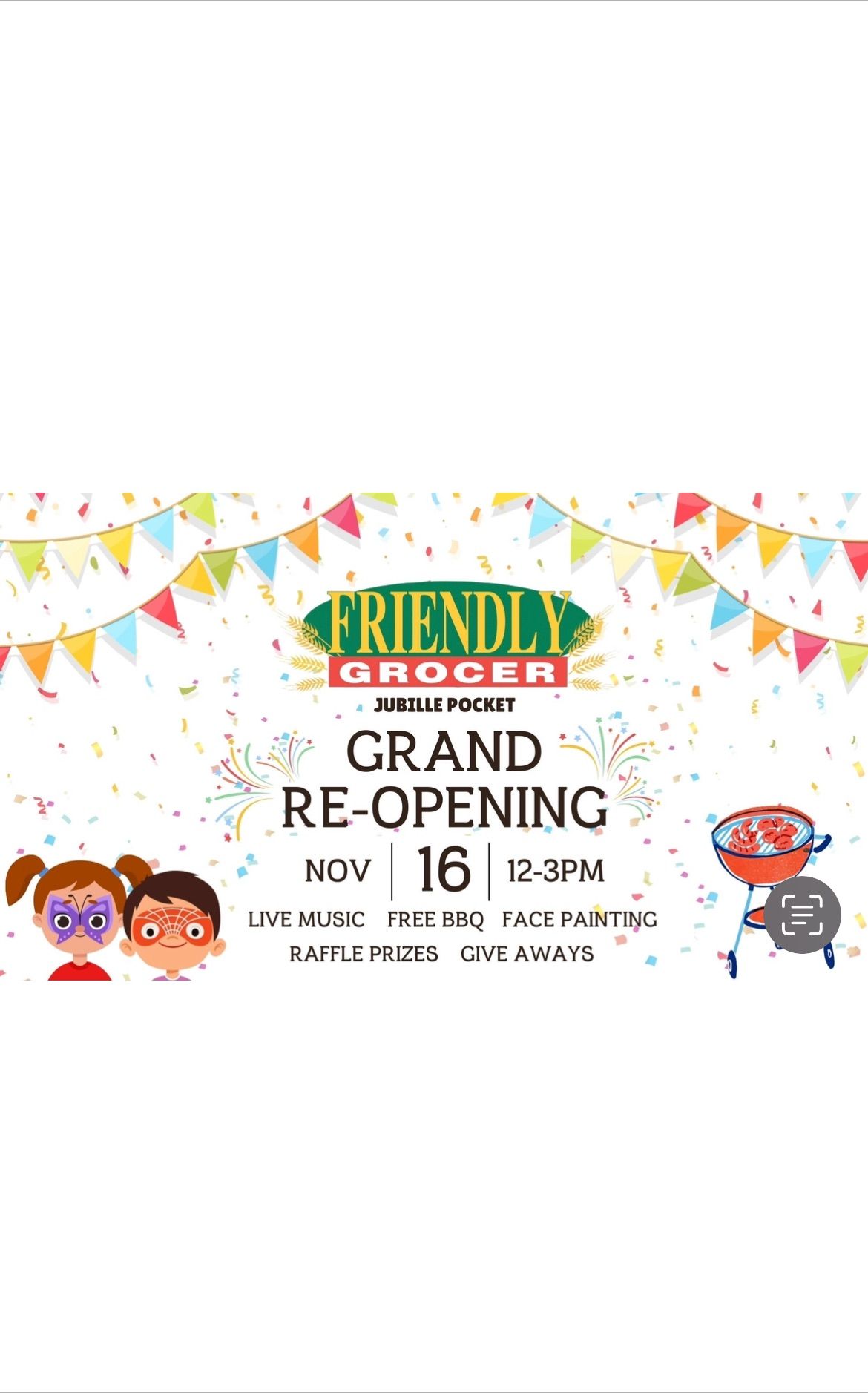 GRAND RE-OPENING 