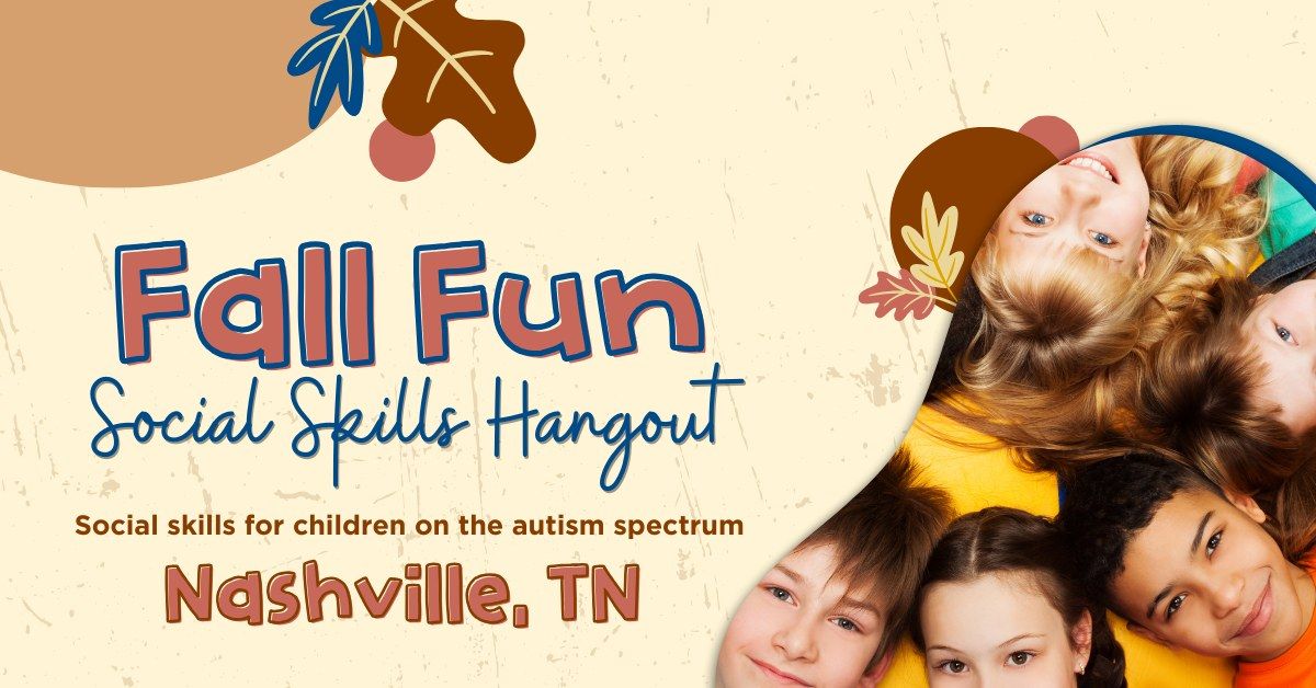 Fall Fun Social Skills Hangout