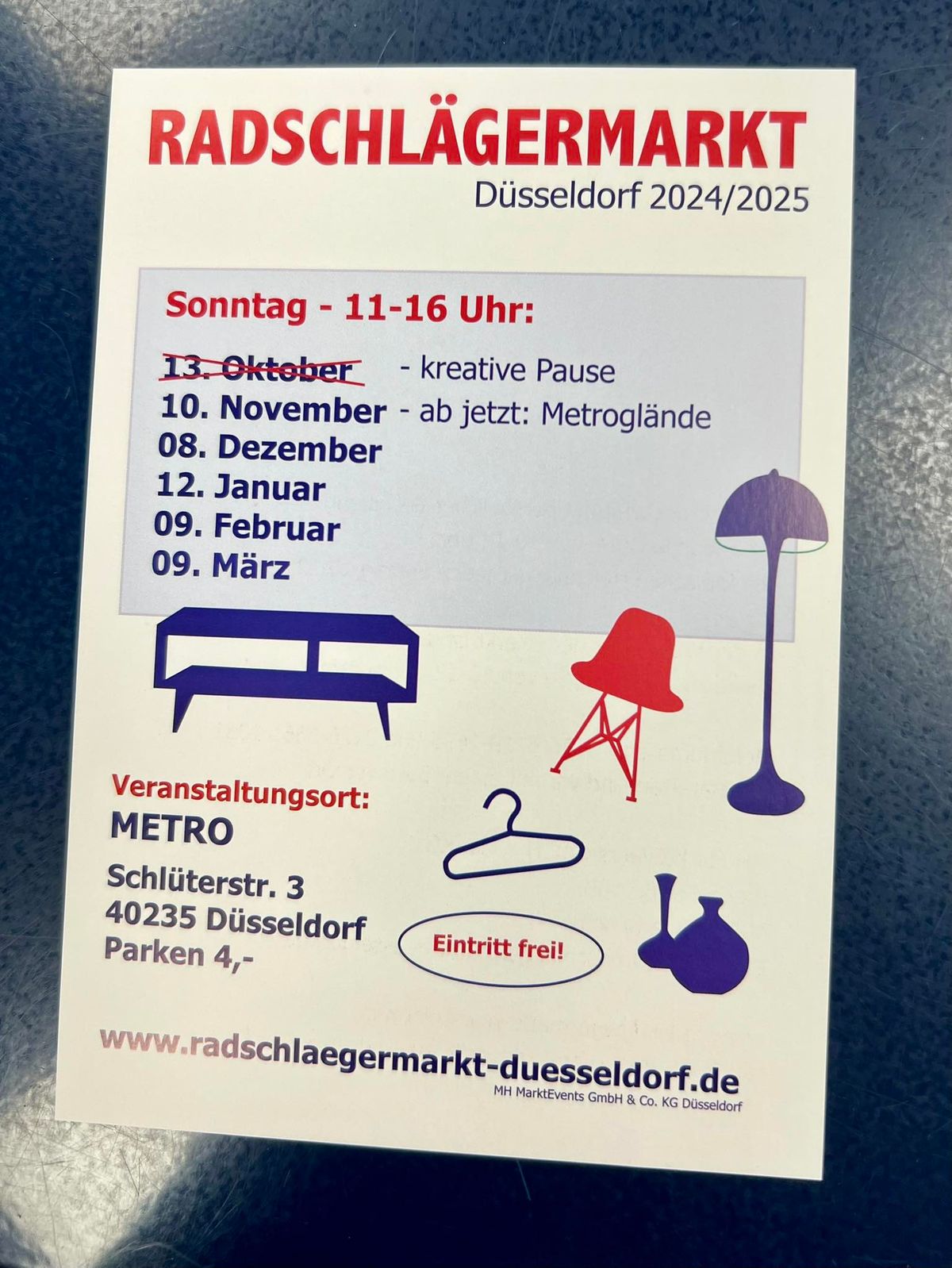 RADSCHL\u00c4GERMARKT D\u00dcSSELDORF