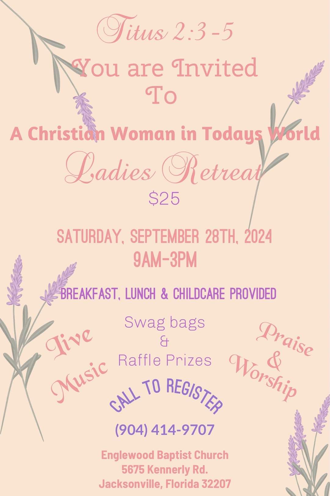 Ladies Retreat- A Christian Woman in Today's World