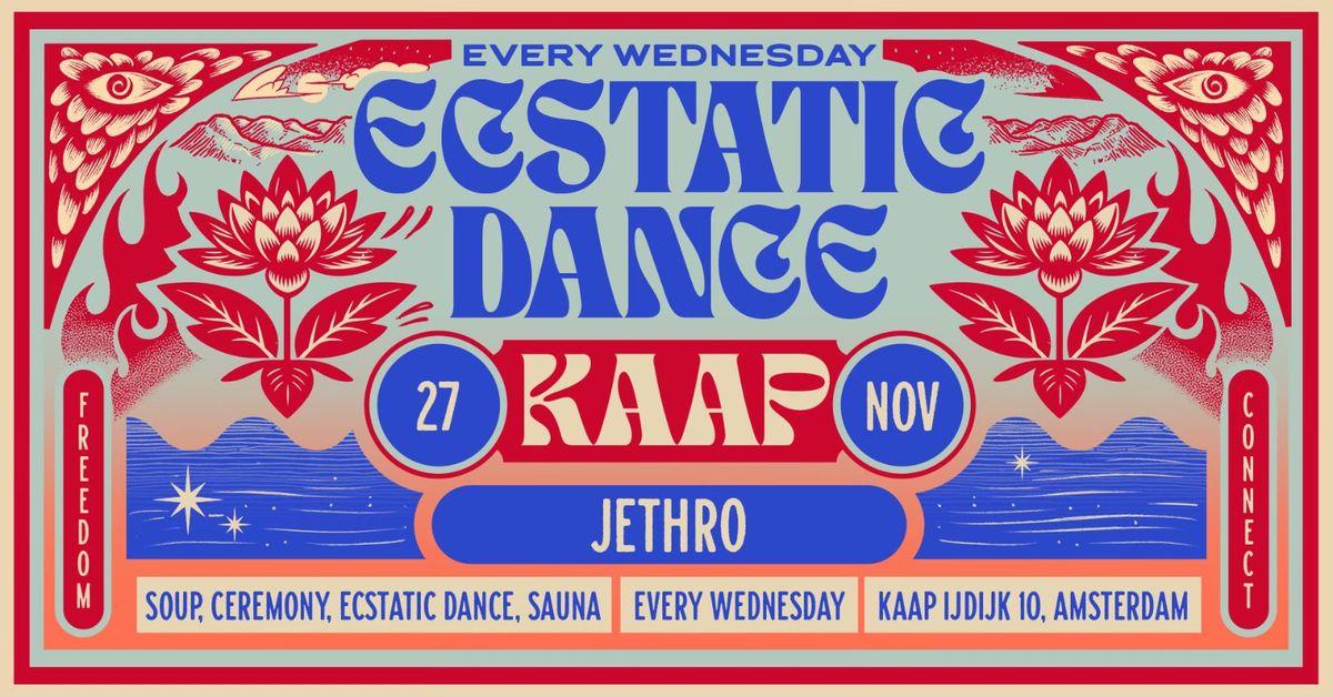 Ecstatic Dance Kaap Amsterdam | Jethro