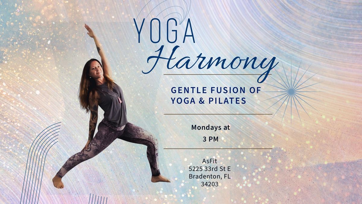 Yoga Harmony: Gentle Fusion of Pilates