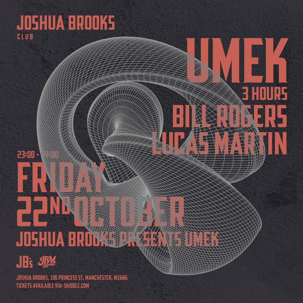 Joshua Brooks | UMEK (3 Hour Set)
