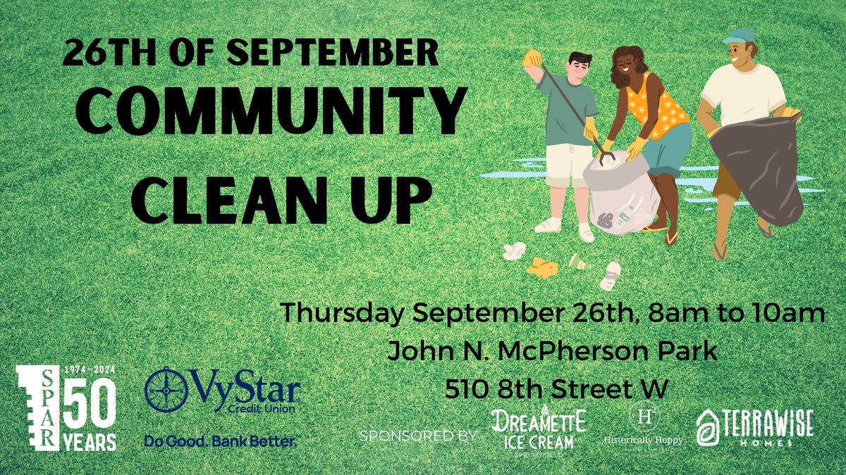 Community Clean Up: John N. McPherson Park