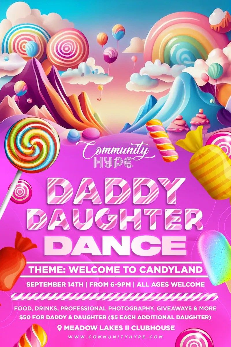 Welcome to Candyland Daddy Daughter Dance