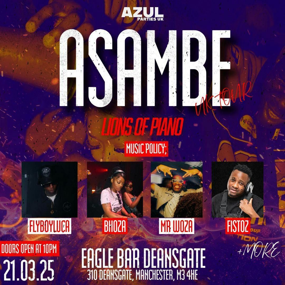 Asambe UK Tour Day 2: Lions Of Piano