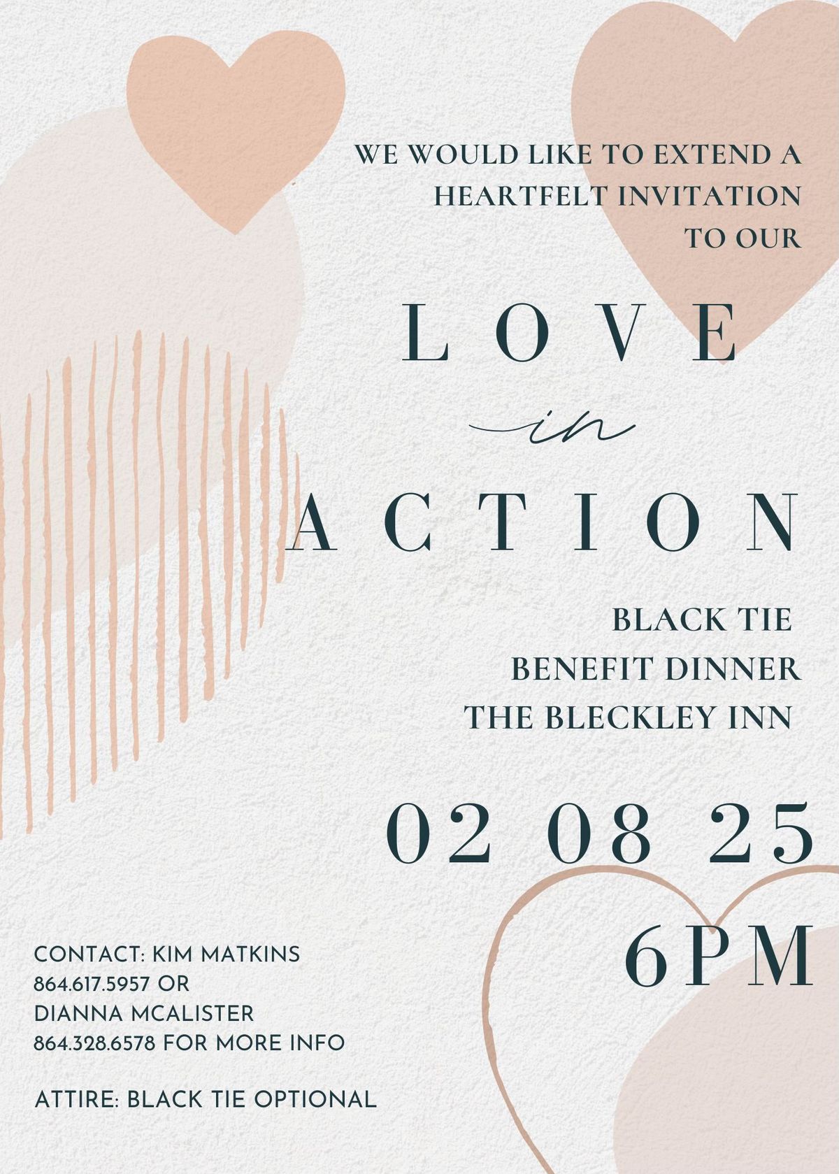 Love In Action Benefit Dinner