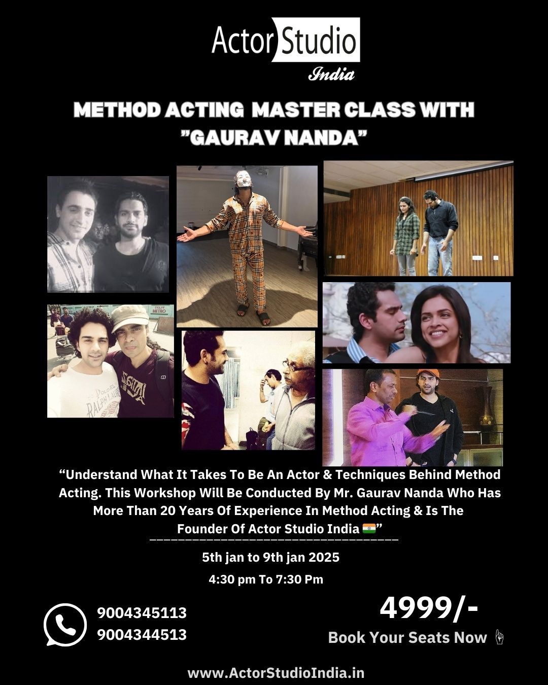 Acting Master Class by Gaurav Nanda