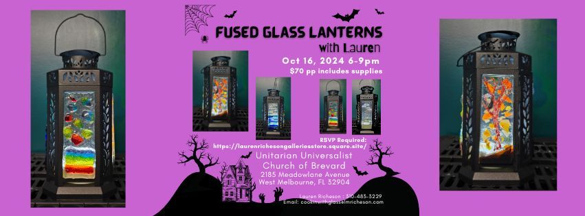 Make a Fused Glass Lantern w\/ Lauren 