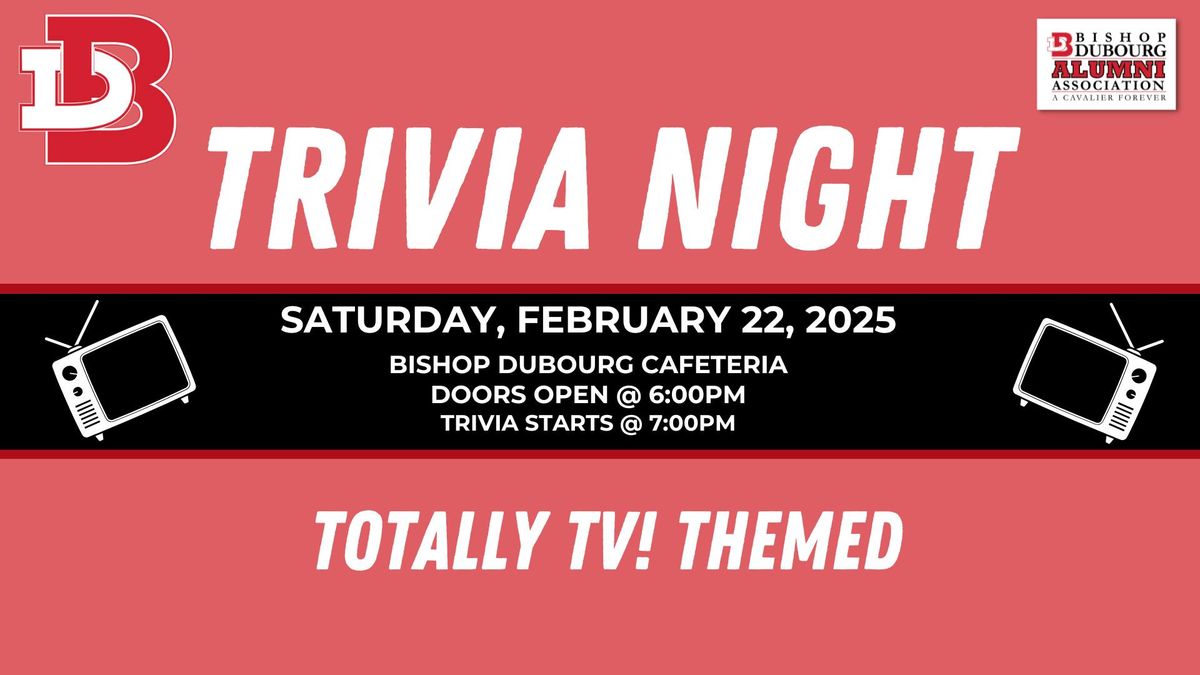 Alumni Association Trivia Night - "Totally TV!"