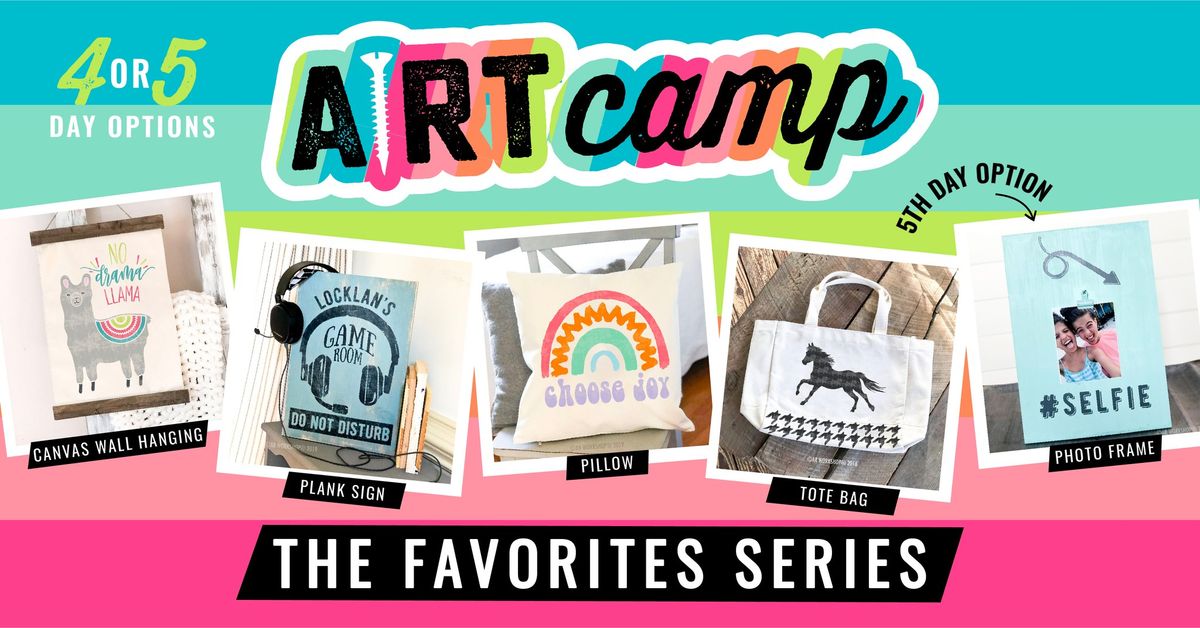 The Favorites Series 4 or 5 day Summer Camp