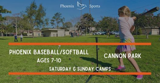 Saturday & Sunday BASEBALL/SOFTBALL | Ages 7-10 | Girls & Boys, Cannon ...