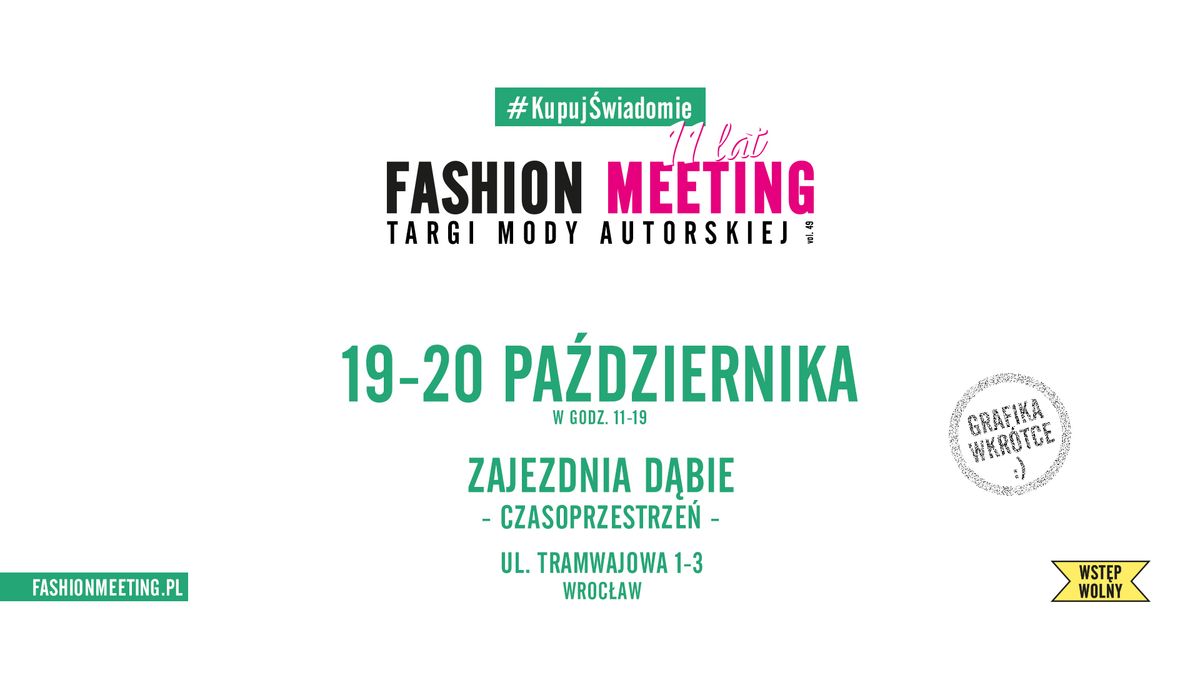 Fashion Meeting Wroc\u0142aw - targi mody autorskiej