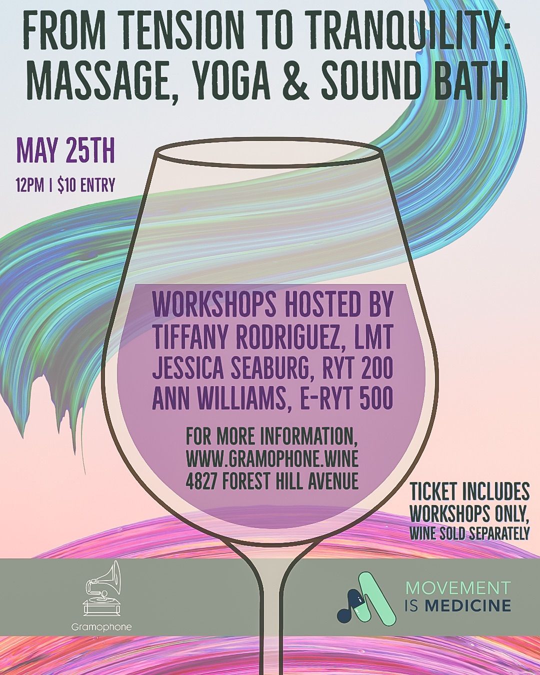 From Tension to Tranquility: Massage, Yoga & Sound Bath