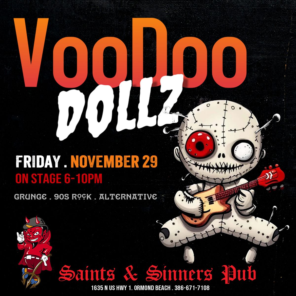 Friday Night with the VooDoo Dollz!