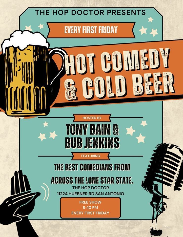 First Fridays Comedy at The Hop Doctor