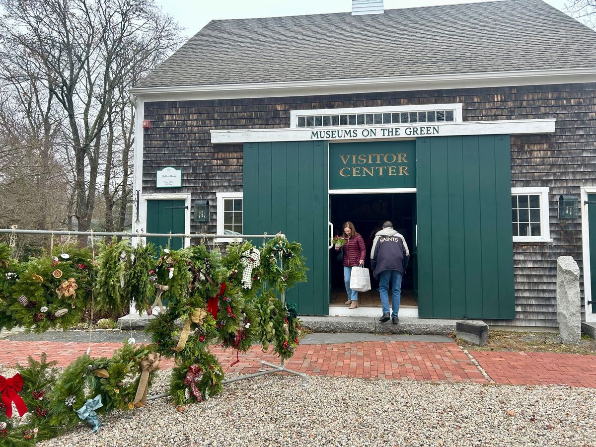 Falmouth Garden Club Holiday Market & Wreath Sale at Museums on the Green