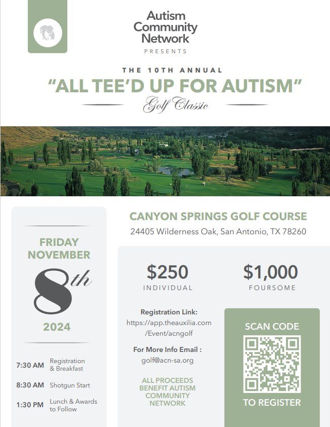 10th Annual All Tee'd Up for Autism Golf Classic