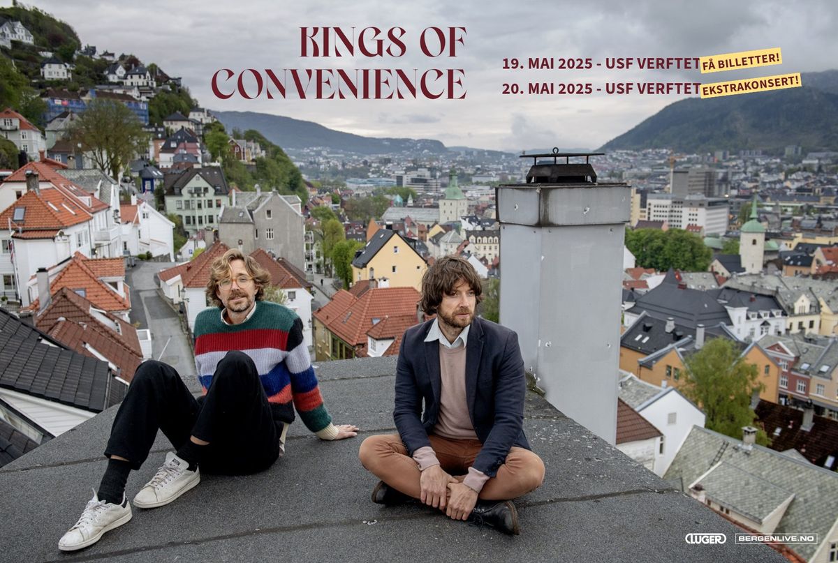 Kings of Convenience - ekstrakonsert \/\/ USF Verftet