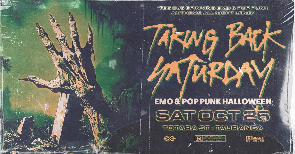 Taking Back Saturday: Emo & Pop Punk Halloween - Tauranga