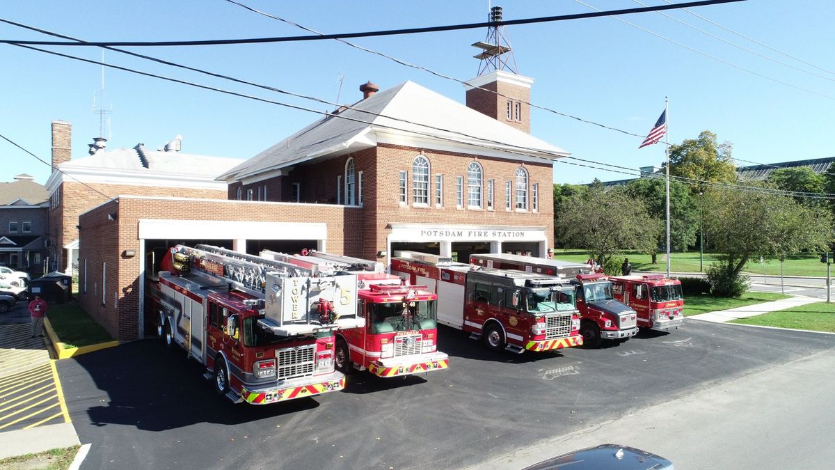 Potsdam Fire Christmas Tree Sales 