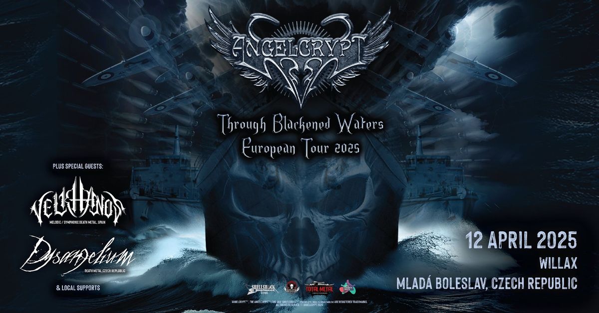 Through Blackened Waters Tour 2025 Angelcrypt + Dysangelium 