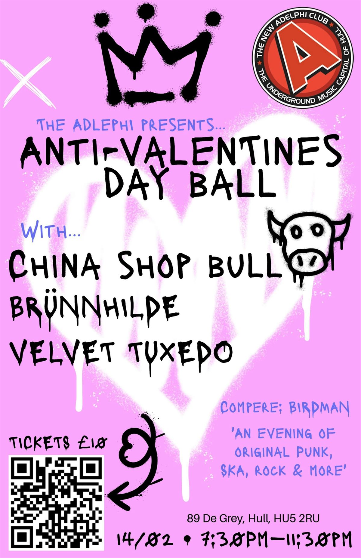 China Shop Bull, Br\u00fcnnhilde, Velvet Tuxedo - Anti Valentines Day Ball