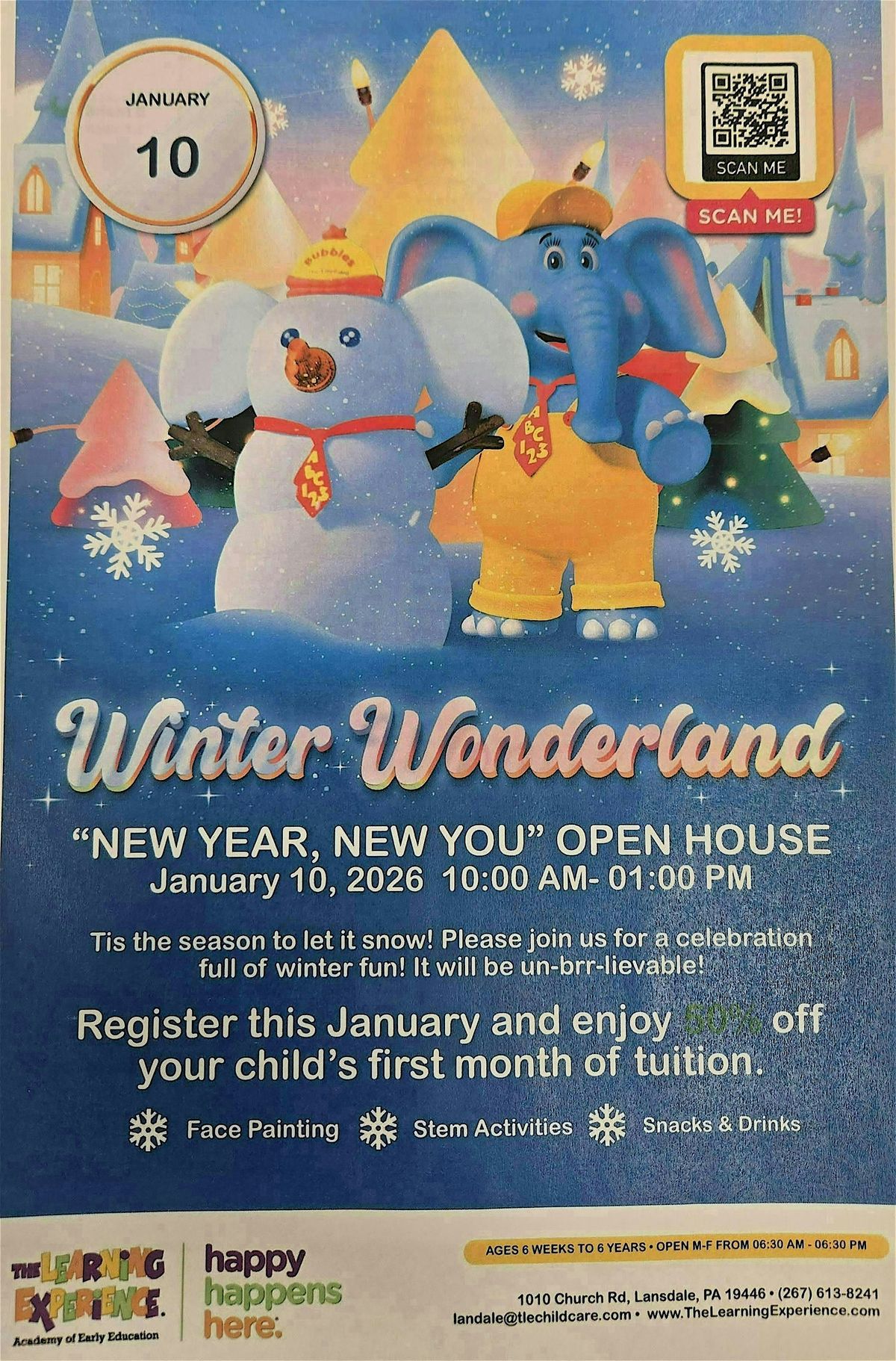 Winter Wonderland "New Year New  You" Open House