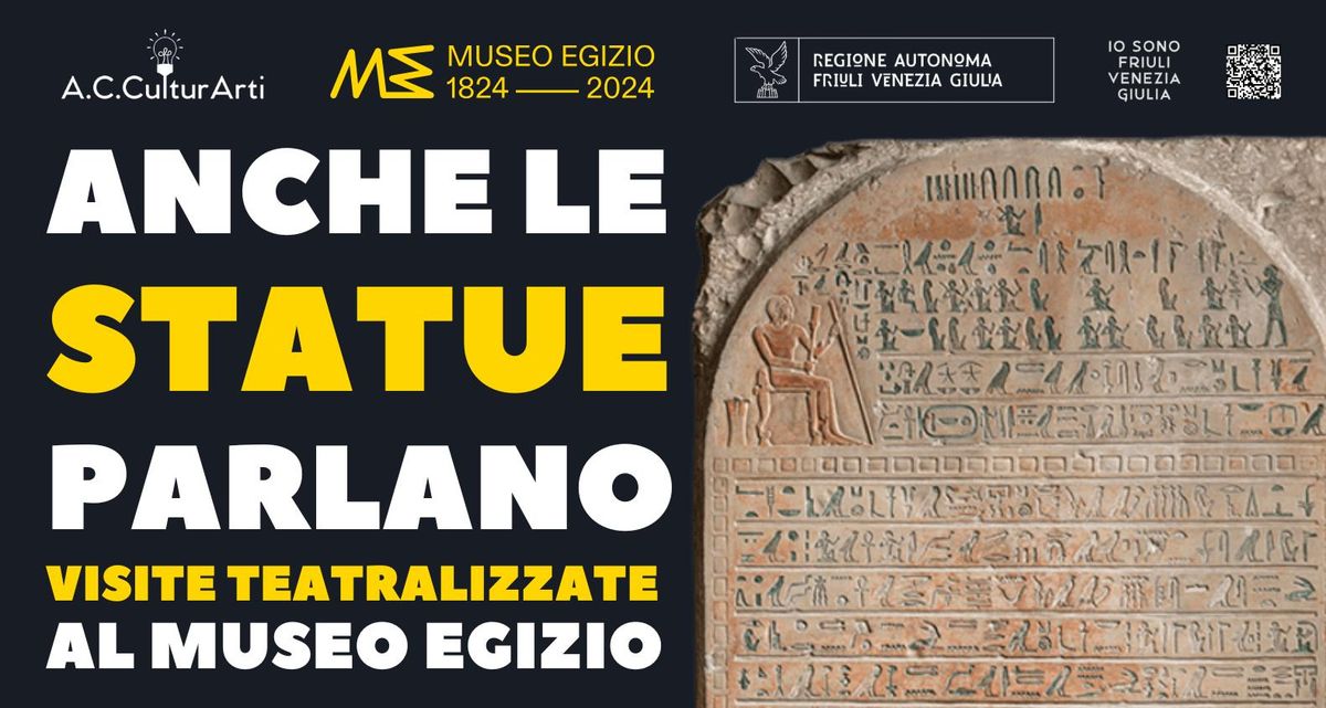 Anche le statue parlano... visite teatralizzate al Museo Egizio di Torino!