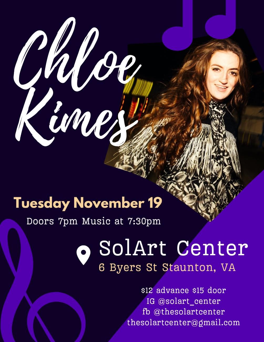 Chloe Kimes at Flat Iron