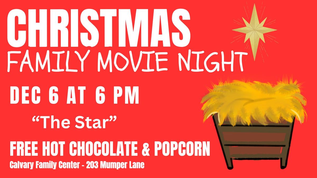 FREE Family Christmas Movie Night