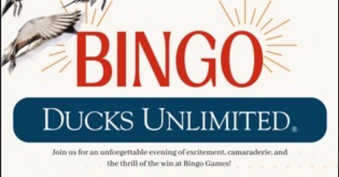 Gardiner Ducks Unlimited Bingo