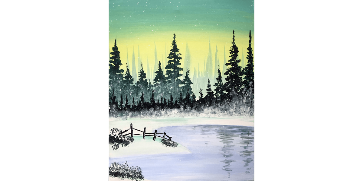 Minty Wonderland - Paint and Sip in Sacramento | Classpop!\u2122