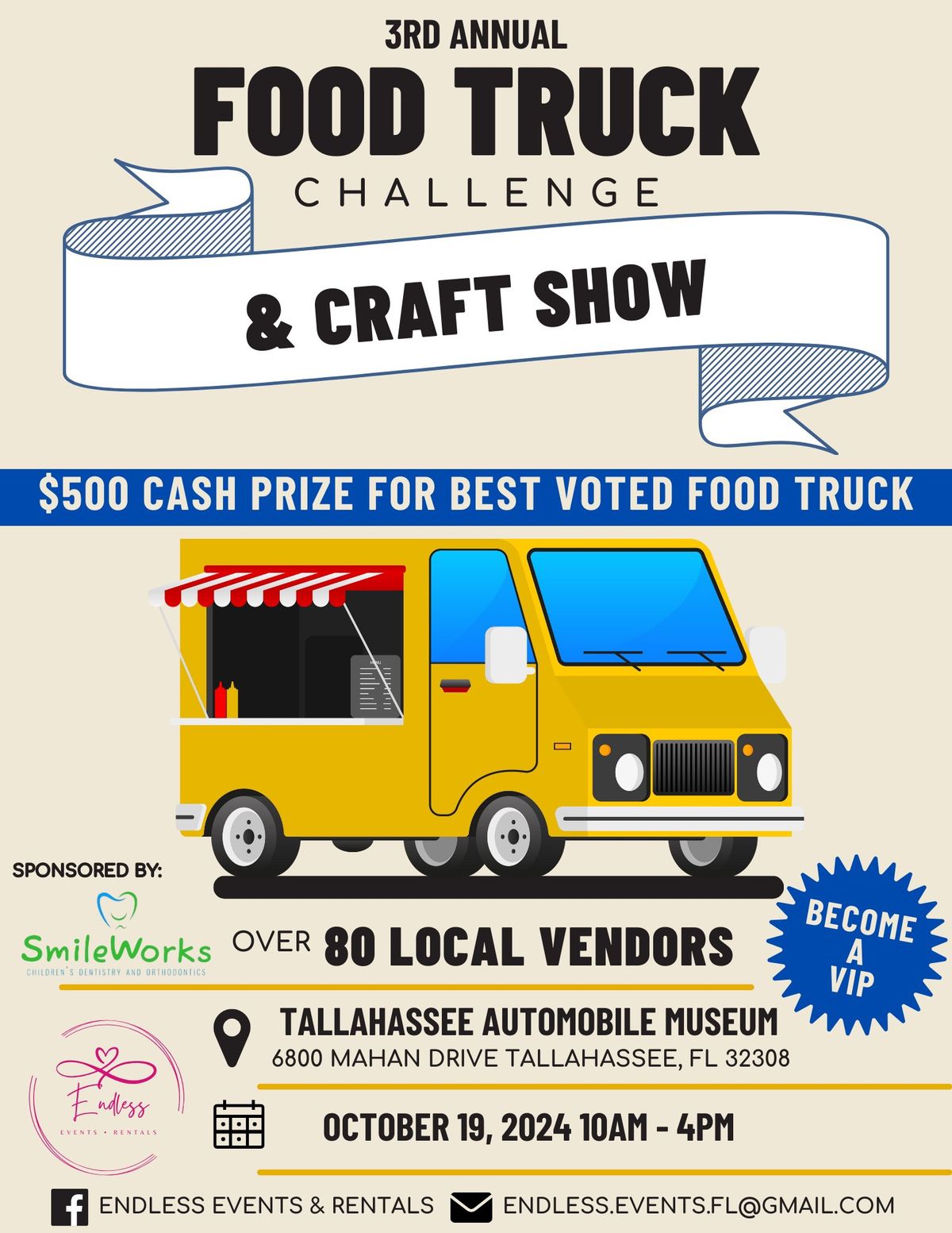 3rd annual Food Truck Challenge & Craft Show