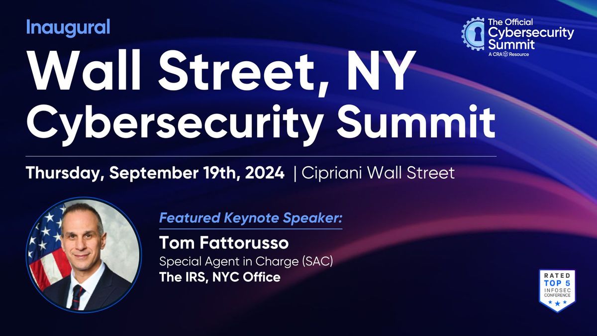 New York\/Wall Street Cybersecurity Summit