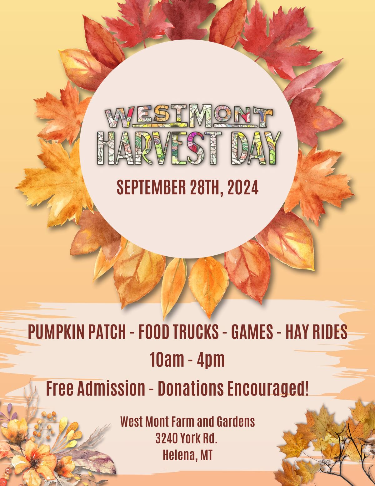 West Mont Harvest Day