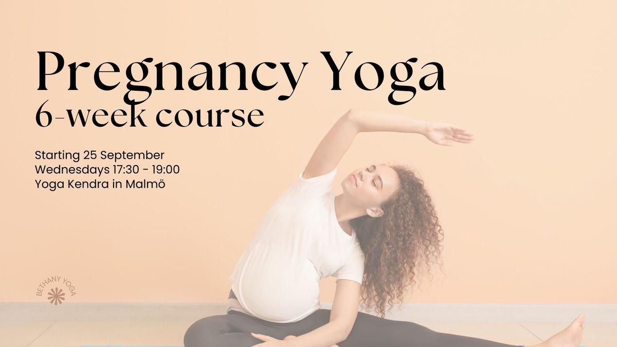 Pregnancy Yoga 6 Week Course - Wednesdays at 17:30 (Gravidyoga kurs)