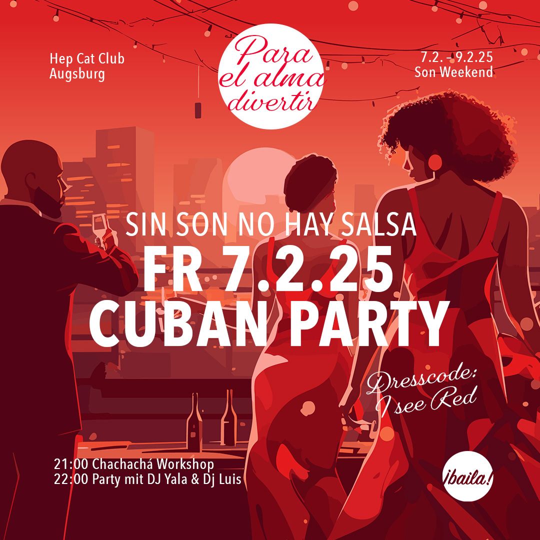 "Sin son no hay salsa" Cuban Pre-Party 