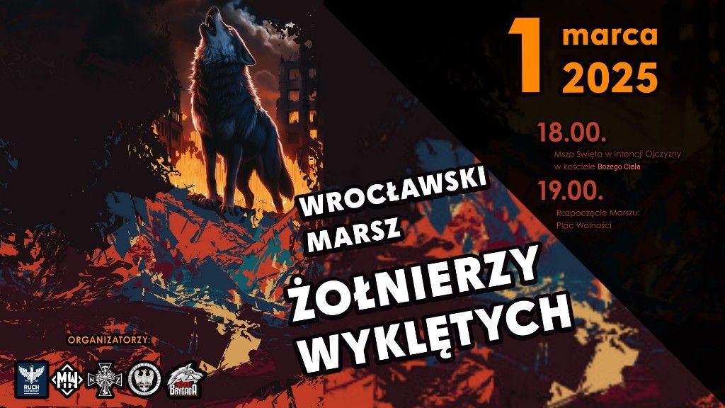 Wroc\u0142awski Marsz \u017bo\u0142nierzy Wykl\u0119tych 2025