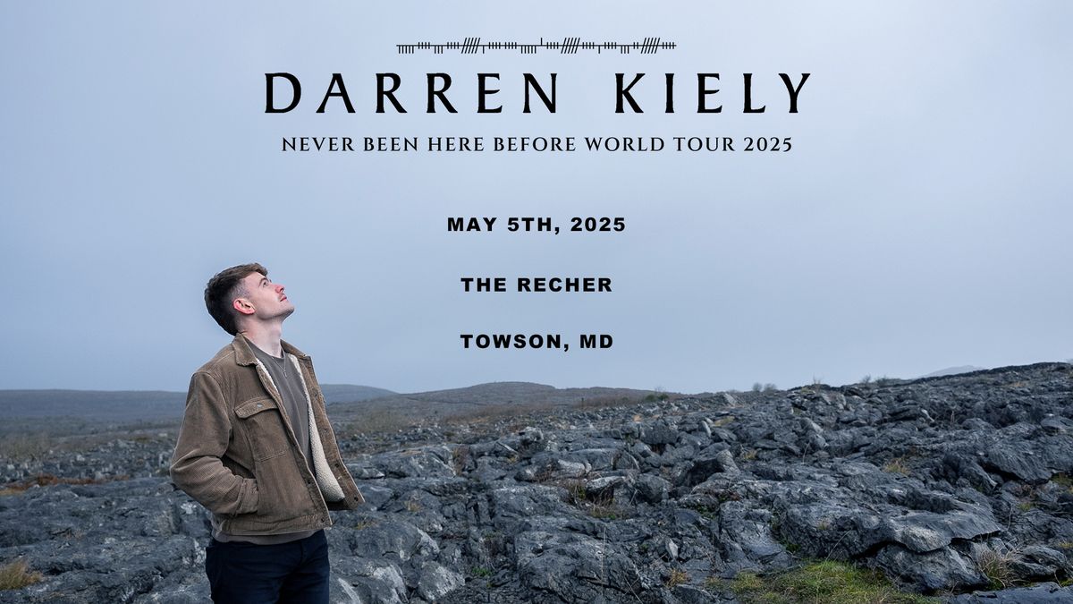 Darren Kiely at The Recher!